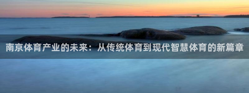 米兰体育官方正版app娱乐平台：南京体育产业的未来：从传统体